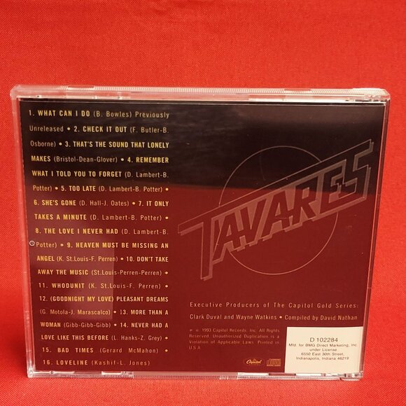 The Best of Tavares CD 1993 - Picture 2 of 8
